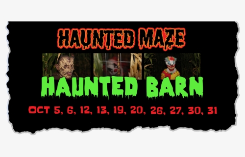Haunted Corn Maze, Hayride, And Bonfire With Marshmallows, HD Png Download, Transparent PNG