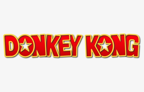 Donkey Kong Logo Png, Transparent Png, Transparent PNG