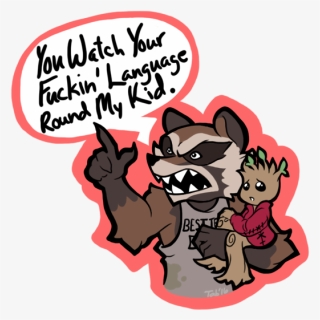 Marvel, Rocket Raccoon, And Groot Image, HD Png Download, Transparent PNG
