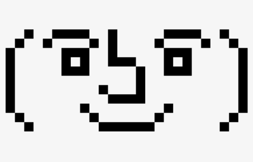 Lenny Face Transparent Background, HD Png Download, Transparent PNG