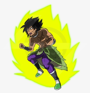Broly   Decided To Draw Broly From The Most Recent, HD Png Download, Transparent PNG