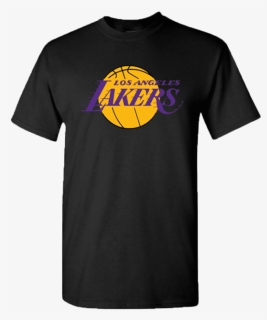 Men S La Lakers Logo Lebron James Jersey T-shirt, HD Png Download, Transparent PNG