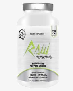 Raw Thermo Lean 120 Capsules, HD Png Download, Transparent PNG