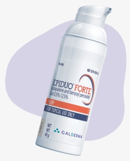 Bottle Of Epiduo Forte Gel, HD Png Download, Transparent PNG