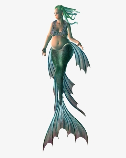 Mermaid Silhouette Png, Transparent Png, Transparent PNG