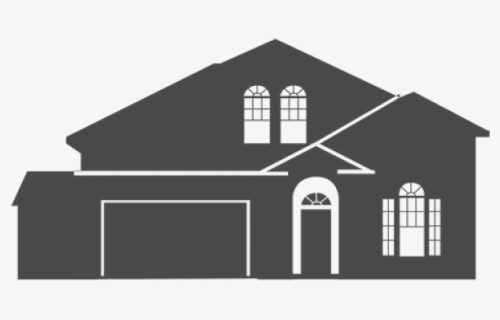 House Silhouette, HD Png Download, Transparent PNG