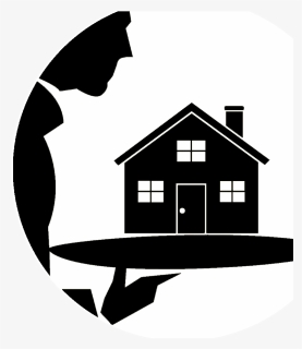 House Silhouette Clip Art, HD Png Download, Transparent PNG