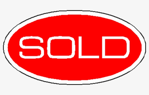 Sold Sign Png, Transparent Png, Transparent PNG