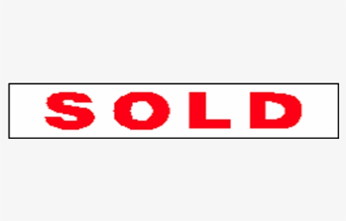 Sold Sign Png, Transparent Png, Transparent PNG