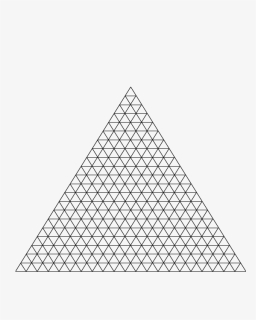 A Png Image Of A Triangular Line Grid, Transparent Png, Transparent PNG