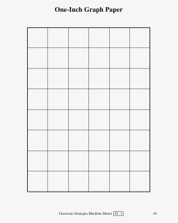 Large Graph Paper 1 Inch Squares Main Image, HD Png Download, Transparent PNG
