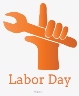 Transparent May Day Line Logo Hand For Labor Day For, HD Png Download, Transparent PNG