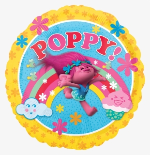 Trolls - Poppy - Balloon - Trolls Balloon , Png Download, Transparent Png, Transparent PNG