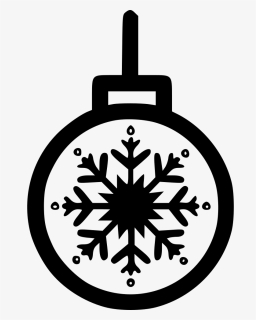 Christmas Snowflake Ball Decoration Light, HD Png Download, Transparent PNG