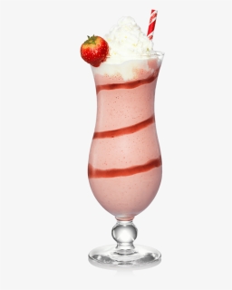 Strawberry Milkshake Png, Transparent Png, Transparent PNG