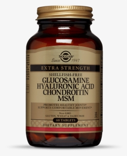 Glucosamine Hyaluronic Acid Chondroitin Msm Tablets, HD Png Download, Transparent PNG