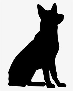 Black German Shepherd Png Image Background, Transparent Png, Transparent PNG
