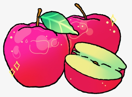Apple Fruit Sticker By Selena Gomez, HD Png Download, Transparent PNG