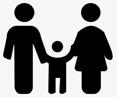 Mother And Father Silhouette , Png Download, Transparent Png, Transparent PNG
