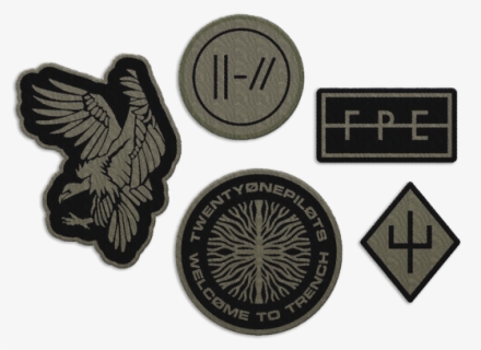 TWENTY ONE PILOTS ROCK BANDS IRON OR SEW ON EMBROIDERED PATCHES X - Foto 8