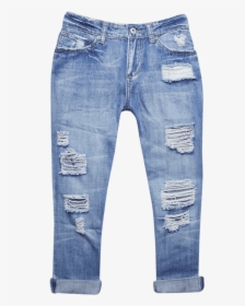 Jeans Clipart Denim - Transparent Background Jeans Png, Png Download, Transparent PNG