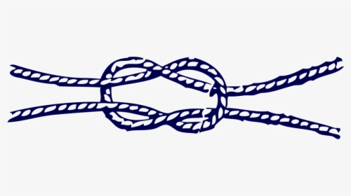 Navy, Rope, Nautical, Knot, Figure Of Eight - Nautical Rope Png, Transparent Png, Transparent PNG