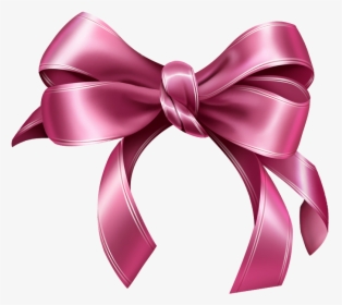 Pink Bow Png Clipart Picture - Transparent Background Pink Bow Png, Png Download, Transparent PNG