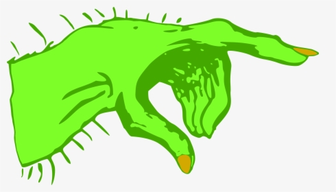 Collection Of Hand - Monster Hand Pointing Png, Transparent Png, Transparent PNG