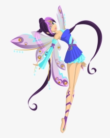 Purple Fairy Cliparts - Cartoon Fairy Transparent Background, HD Png Download, Transparent PNG