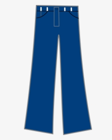 Transparent Jeans Clipart Png - Blue Jean Clip Art, Png Download, Transparent PNG