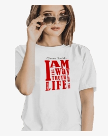 Women S T-shirt - Girl, HD Png Download, Transparent PNG