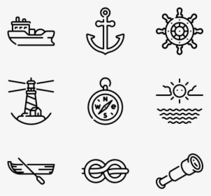 Nautical - Sew Icons, HD Png Download, Transparent PNG