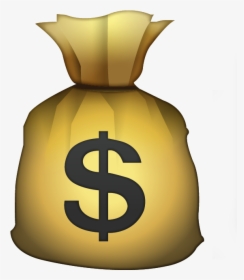 Money Bag Pinterest - Money Bag Emoji Png, Transparent Png, Transparent PNG