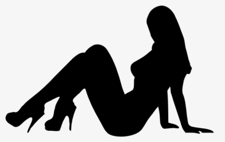 Woman Silhouette - Send Nudes, HD Png Download, Transparent PNG