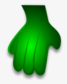 Green Monster Hand 2 - Green Hand Clip Art, HD Png Download, Transparent PNG