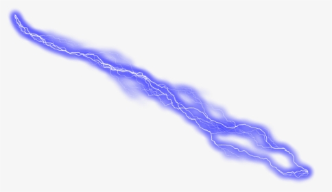 Lightning Thunderstorm Cloud Sky - Lightning With No Background, HD Png Download, Transparent PNG