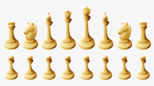 White Chess Pieces Png Clipart - Chess, Transparent Png, Transparent PNG