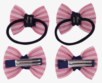 Stripes Bow Hair Accessory Set, HD Png Download, Transparent PNG