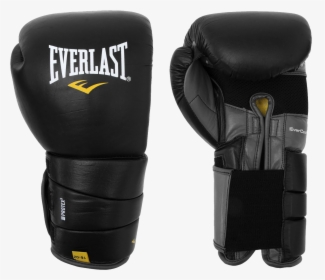 Black Boxing Gloves Png Image - Everlast Protex 2 Training Gloves, Transparent Png, Transparent PNG
