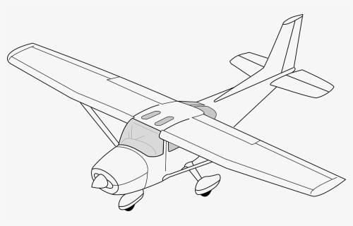 Cessna - Isometric Drawing Of Aircraft, HD Png Download, Transparent PNG