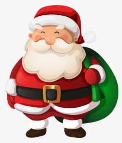 91 Santa Clip Art Images - Happy Christmas Whats App Stickers, HD Png Download, Transparent PNG