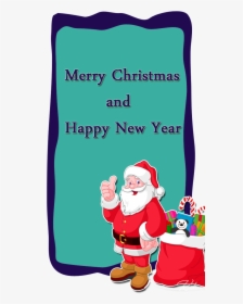 Transparent Merry Christmas Wishes Clipart - Santa Claus Easy Drawing, HD Png Download, Transparent PNG