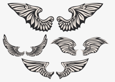 Transparent Angel Wings Vector Png - Symbol For Angel Wings, Png Download, Transparent PNG