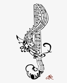 Musical Art Flash Treble - Tattoo Ideas Related To Music, HD Png Download, Transparent PNG