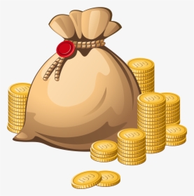 Money Bag Royalty-free Clip Art - Money Bag Clipart, HD Png Download, Transparent PNG