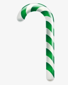 Transparent Candies Clipart - Green Candy Cane Png, Png Download, Transparent PNG
