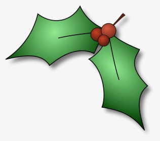 Holly Leaves - Clip Art Holly, HD Png Download, Transparent PNG