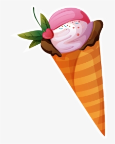 Png Download Ice Cream Clipart - Ice Cream Cartoon Png, Transparent Png, Transparent PNG