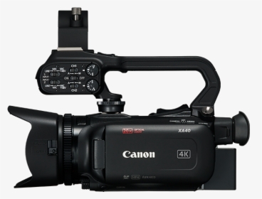 4k Video Camera Png - Canon Xa40, Transparent Png, Transparent PNG