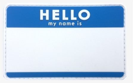 Hello Name Tag, HD Png Download, Transparent PNG